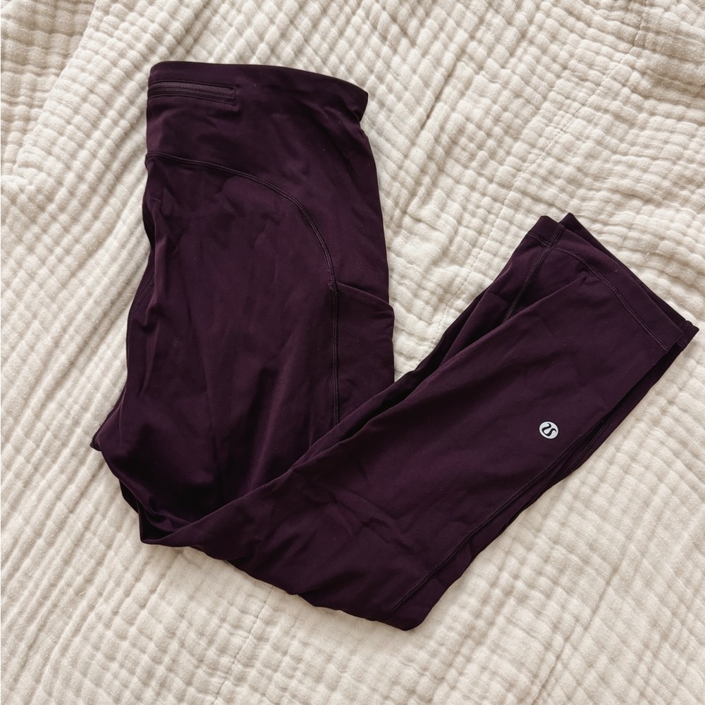 Lululemon cropped leggings w/ pockets